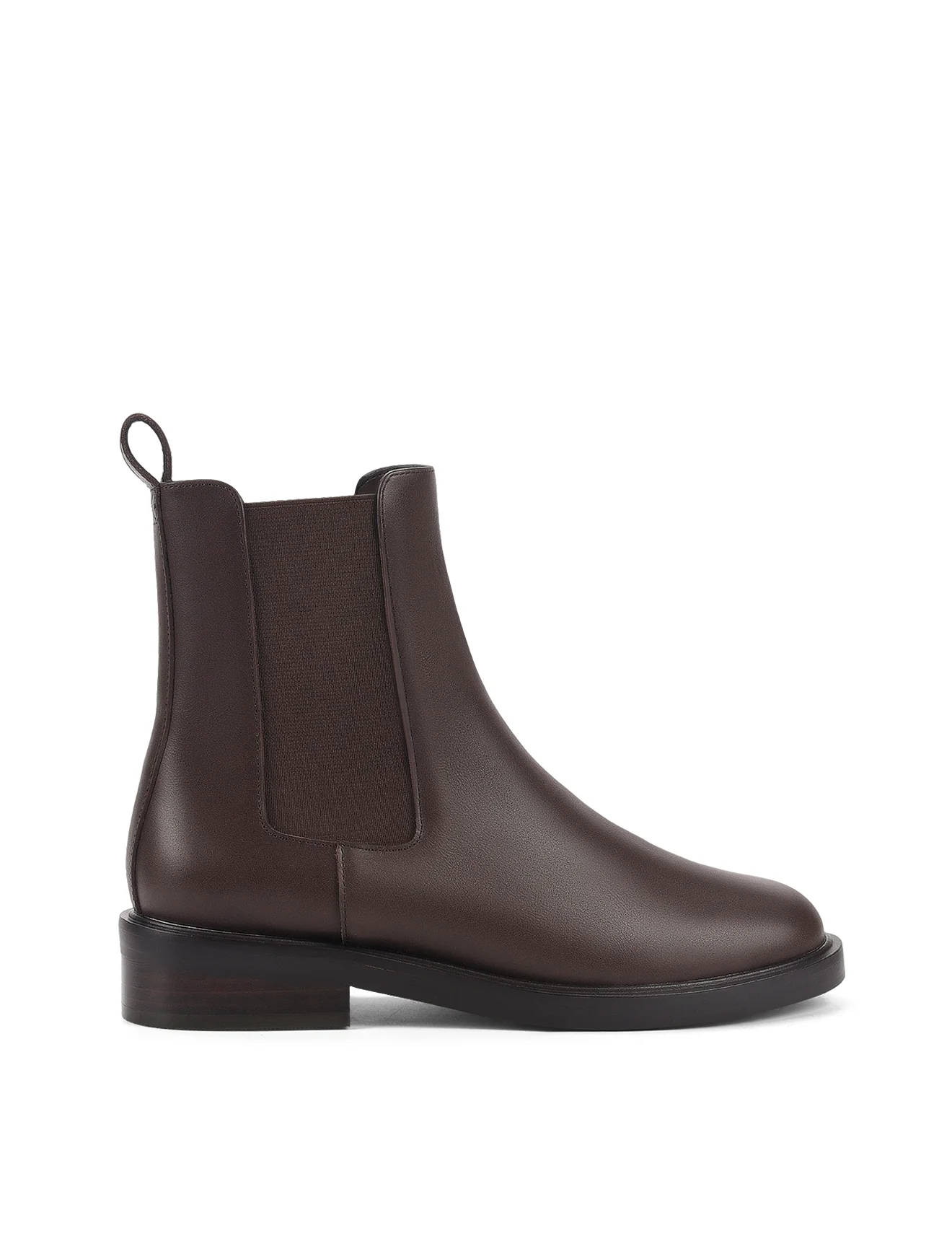 Candice Ankle Boots - Chocolate Brown Leather
