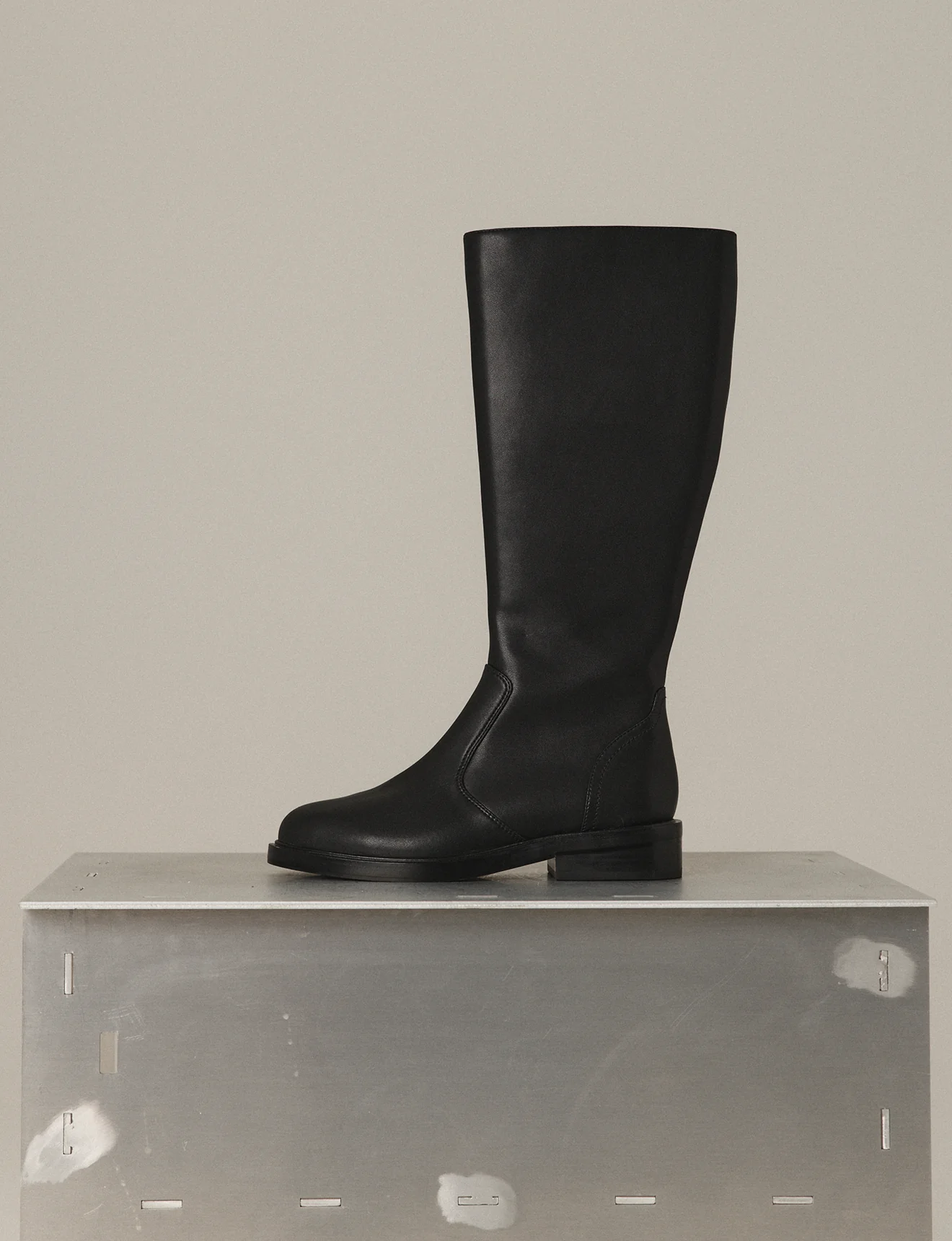 Capri Riding Boots - Black Leather - Image 8