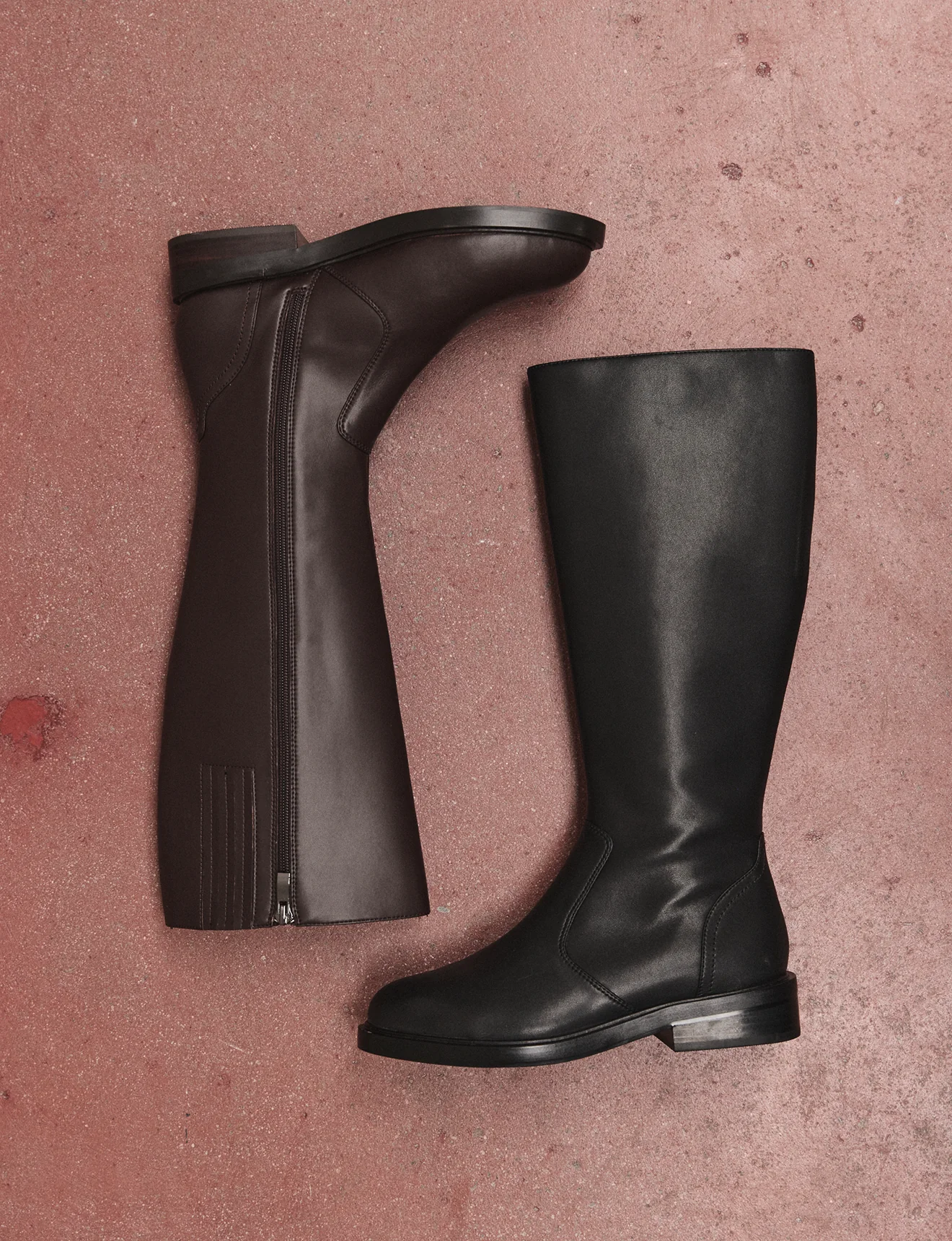 Capri Riding Boots - Black Leather - Image 9
