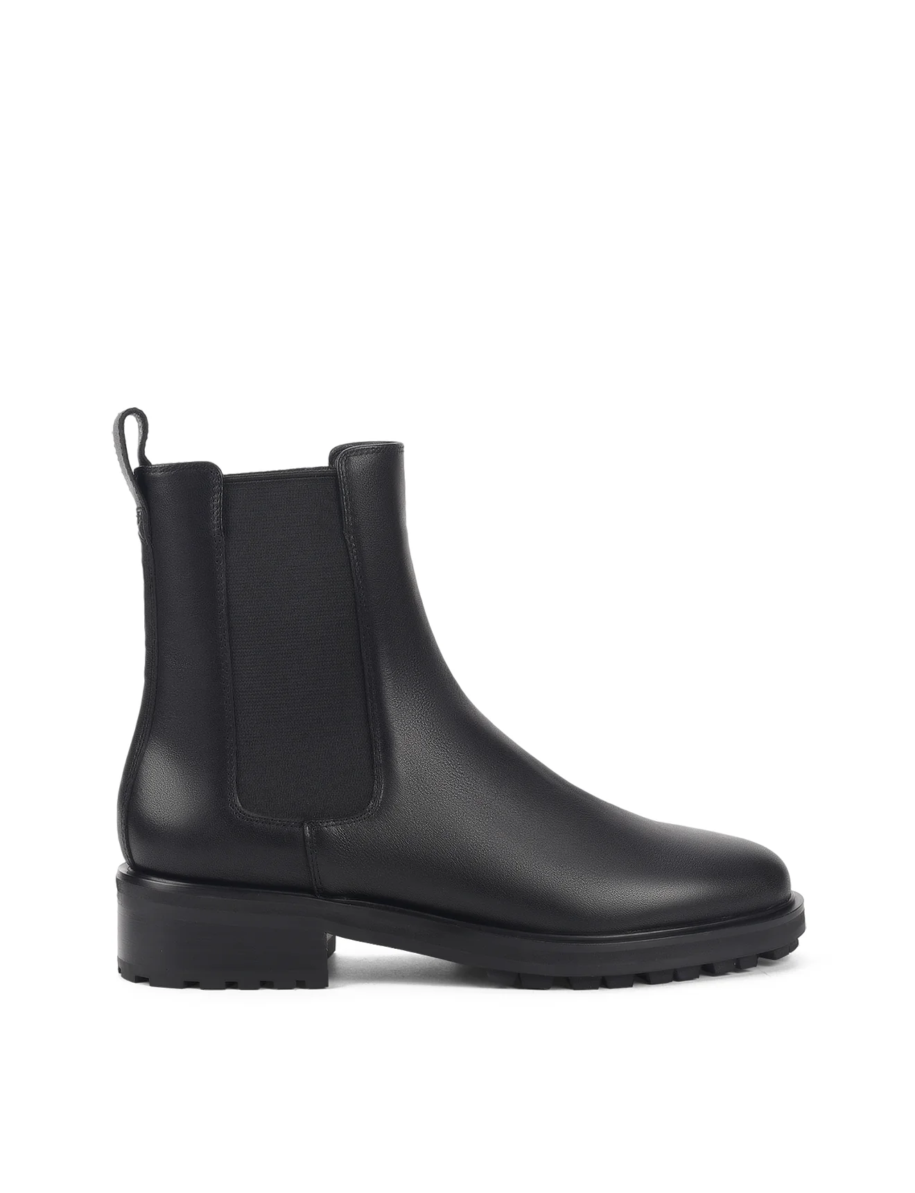 Cassie Ankle Boots - Black Leather