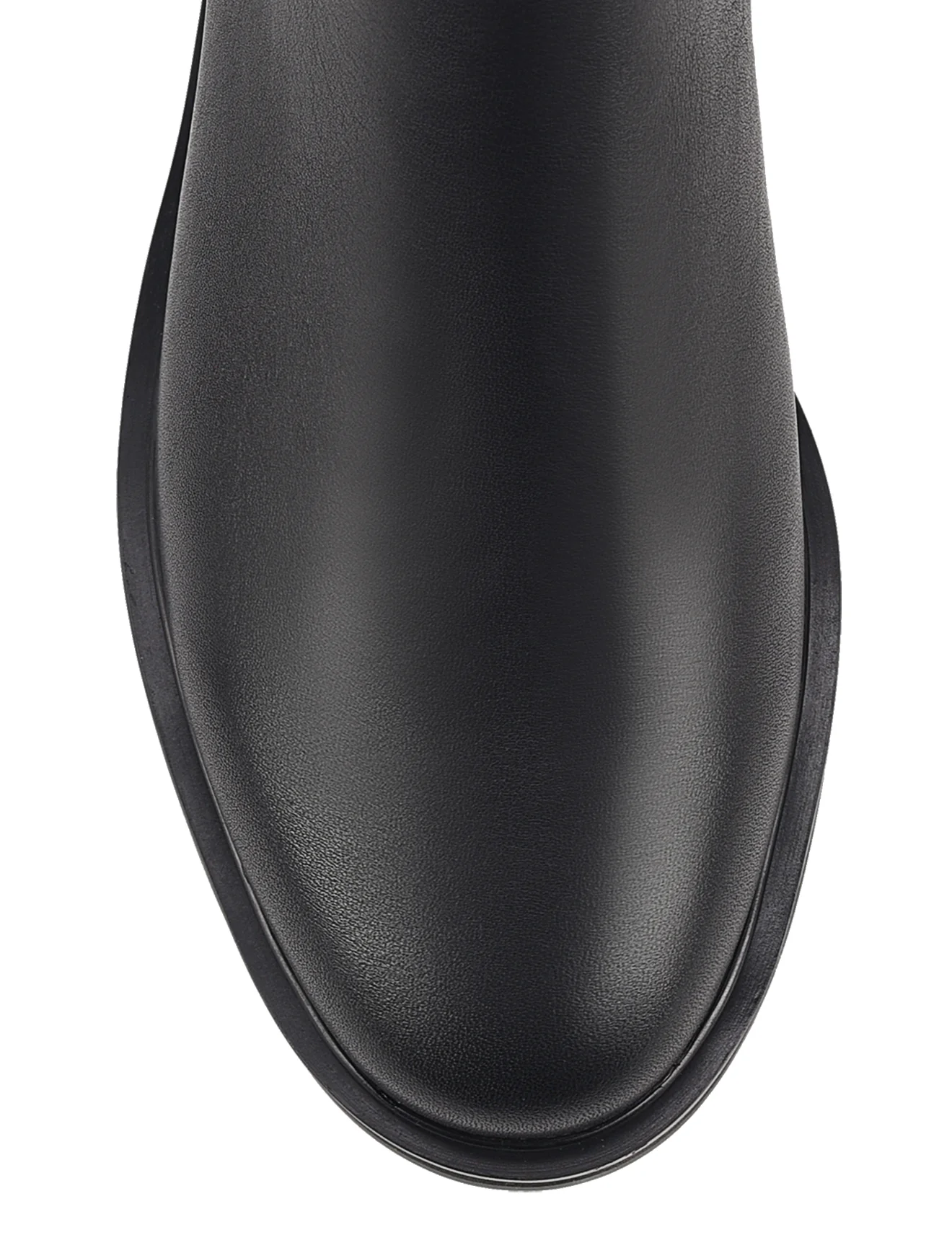 Cassie Ankle Boots - Black Leather - Image 5