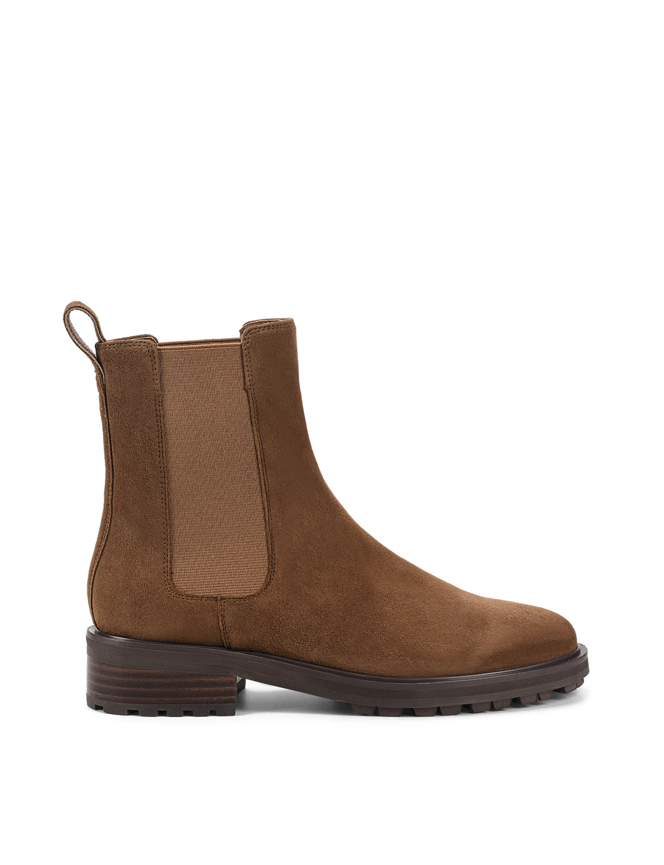 Cassie Ankle Boots - Toffee Brown Suede