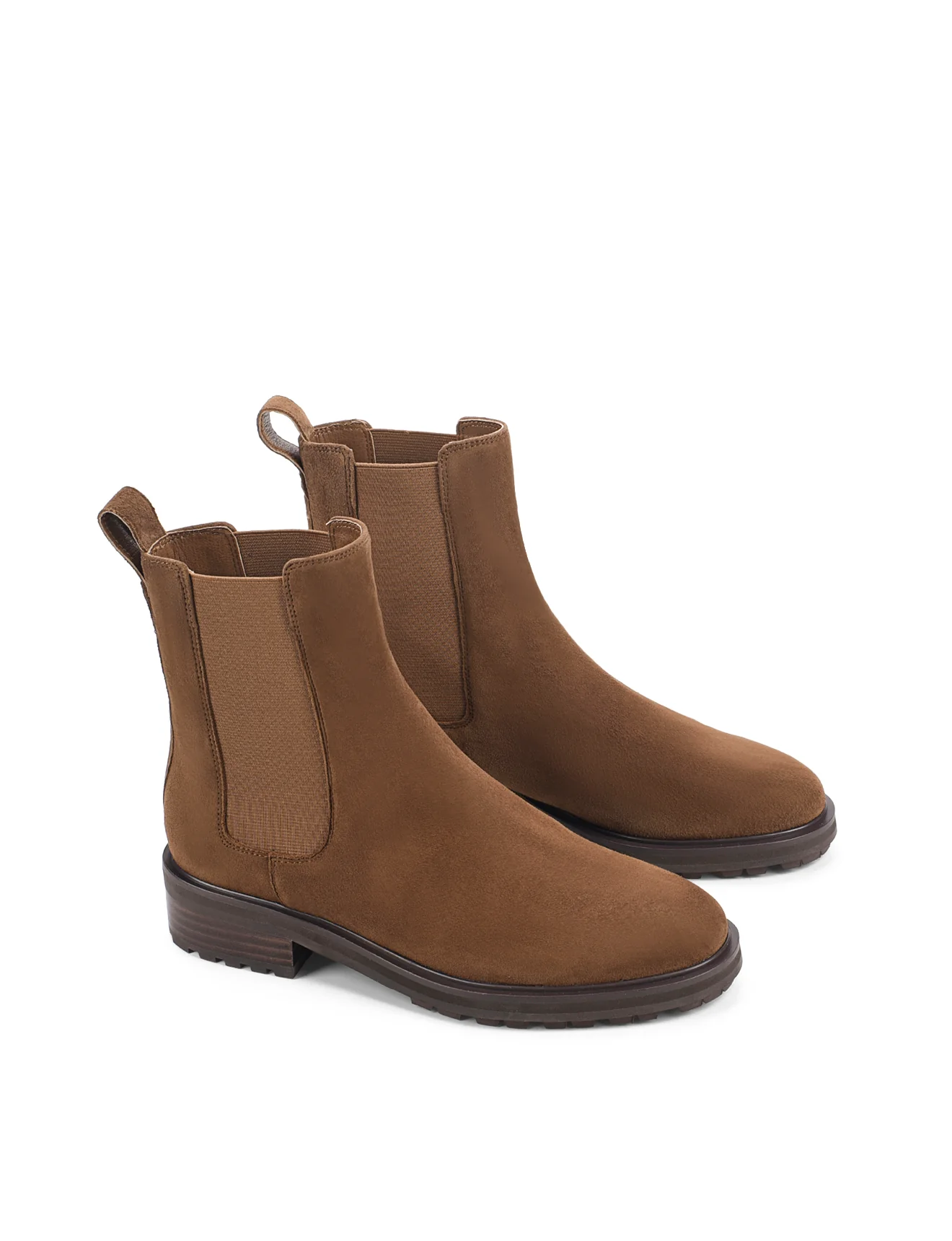 Cassie Ankle Boots - Toffee Brown Suede - Image 3
