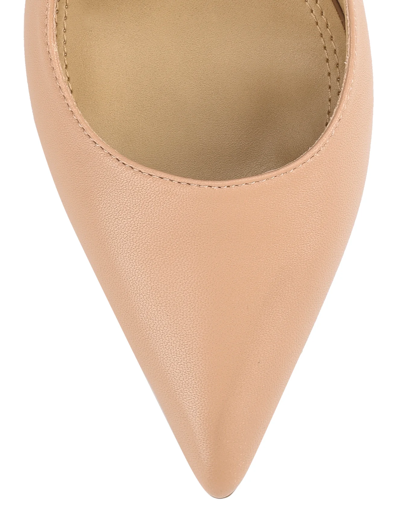 Cipriani Stiletto Pump - Almond Leather - Image 4