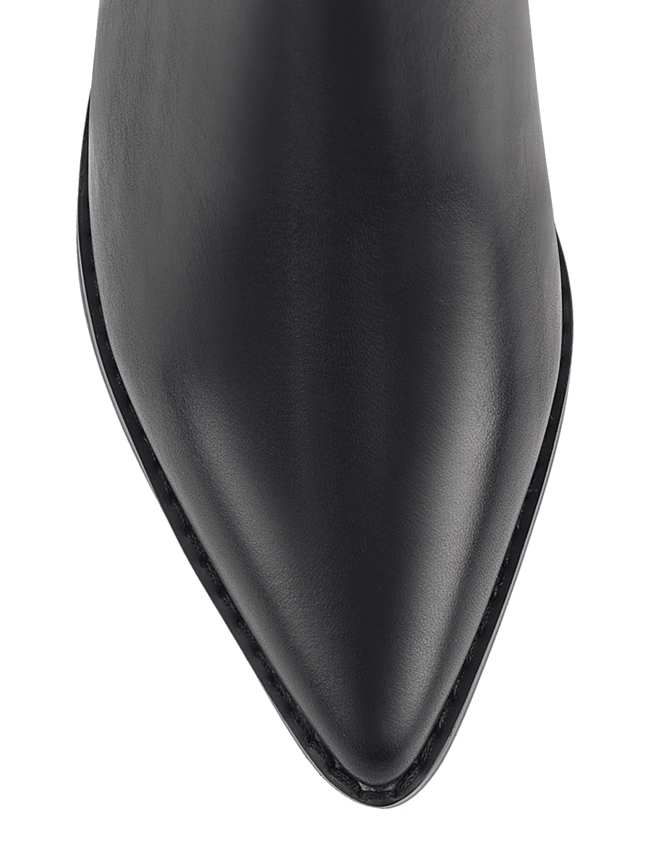 Dorothy Ankle Boots - Black Leather - Image 5