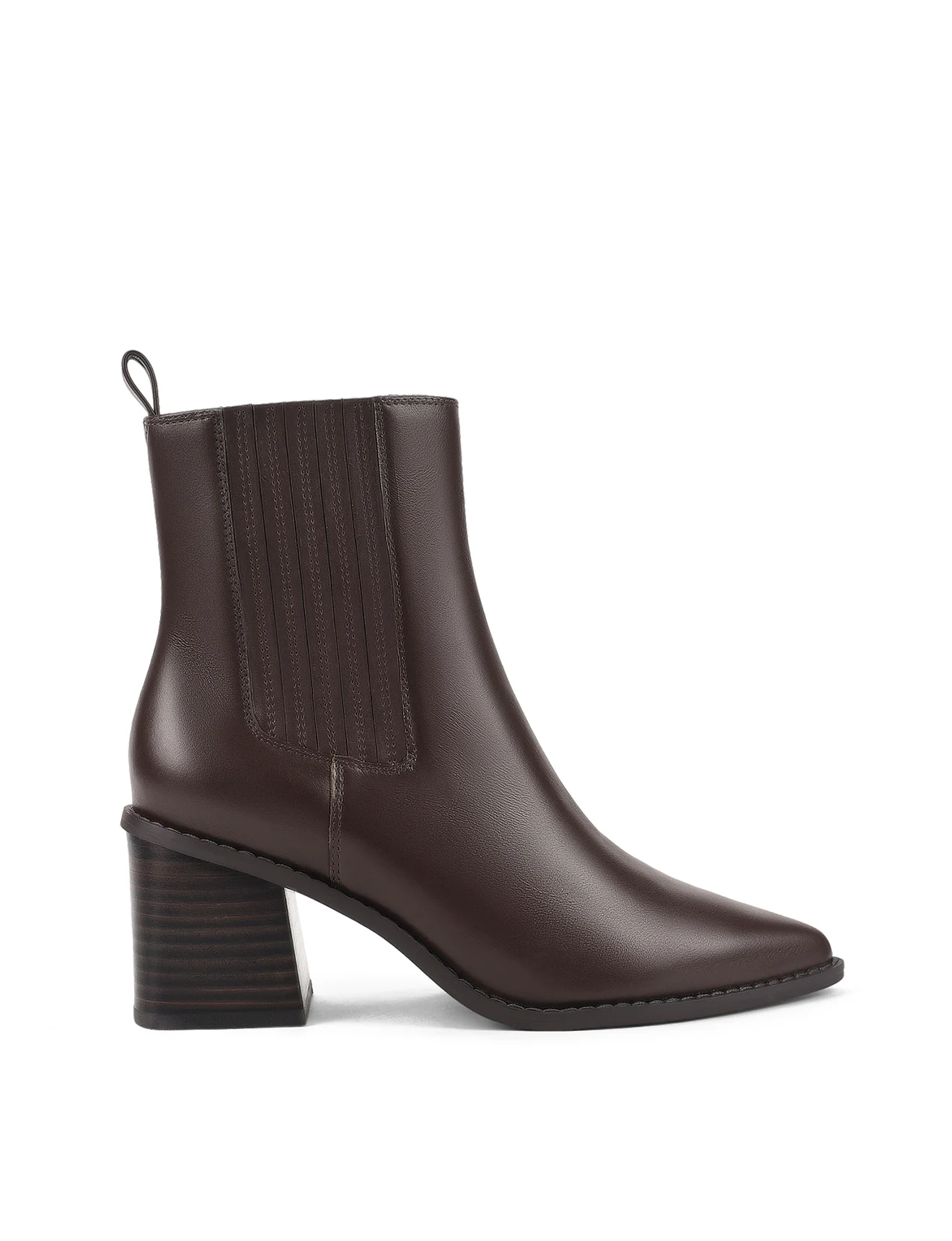 Dorothy Ankle Boots - Chocolate Brown Leather