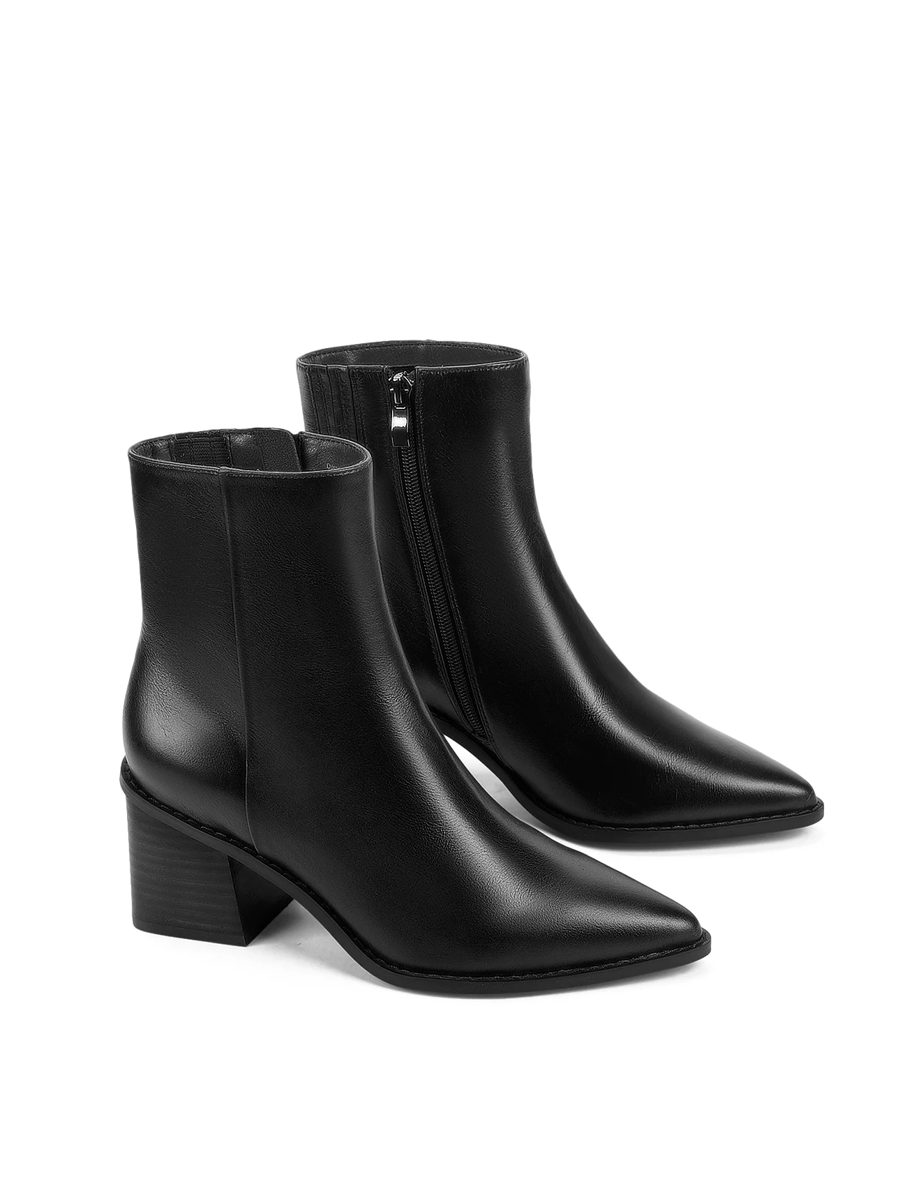 Douglas Ankle Boots - Black Vintage Leather - Image 3