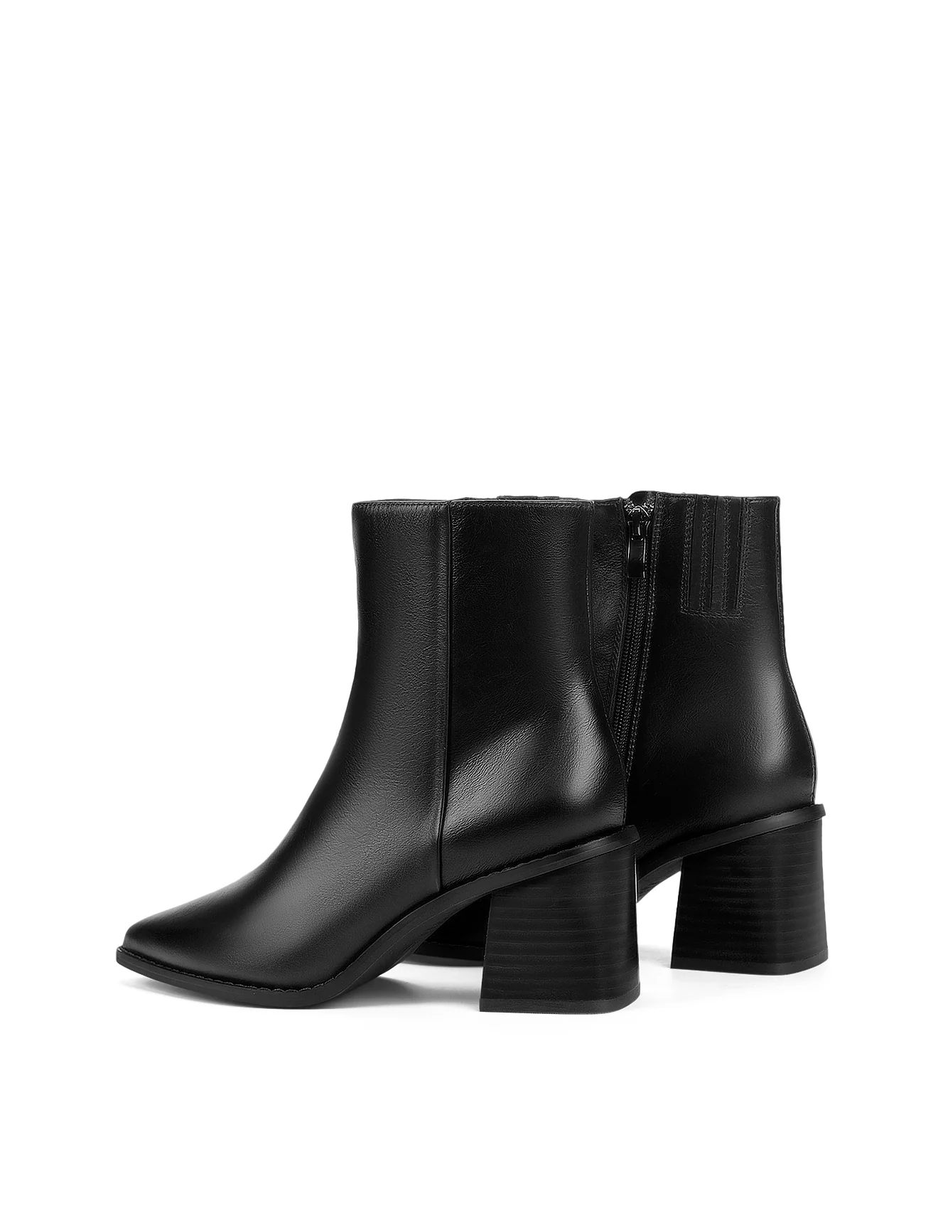 Douglas Ankle Boots - Black Vintage Leather - Image 4