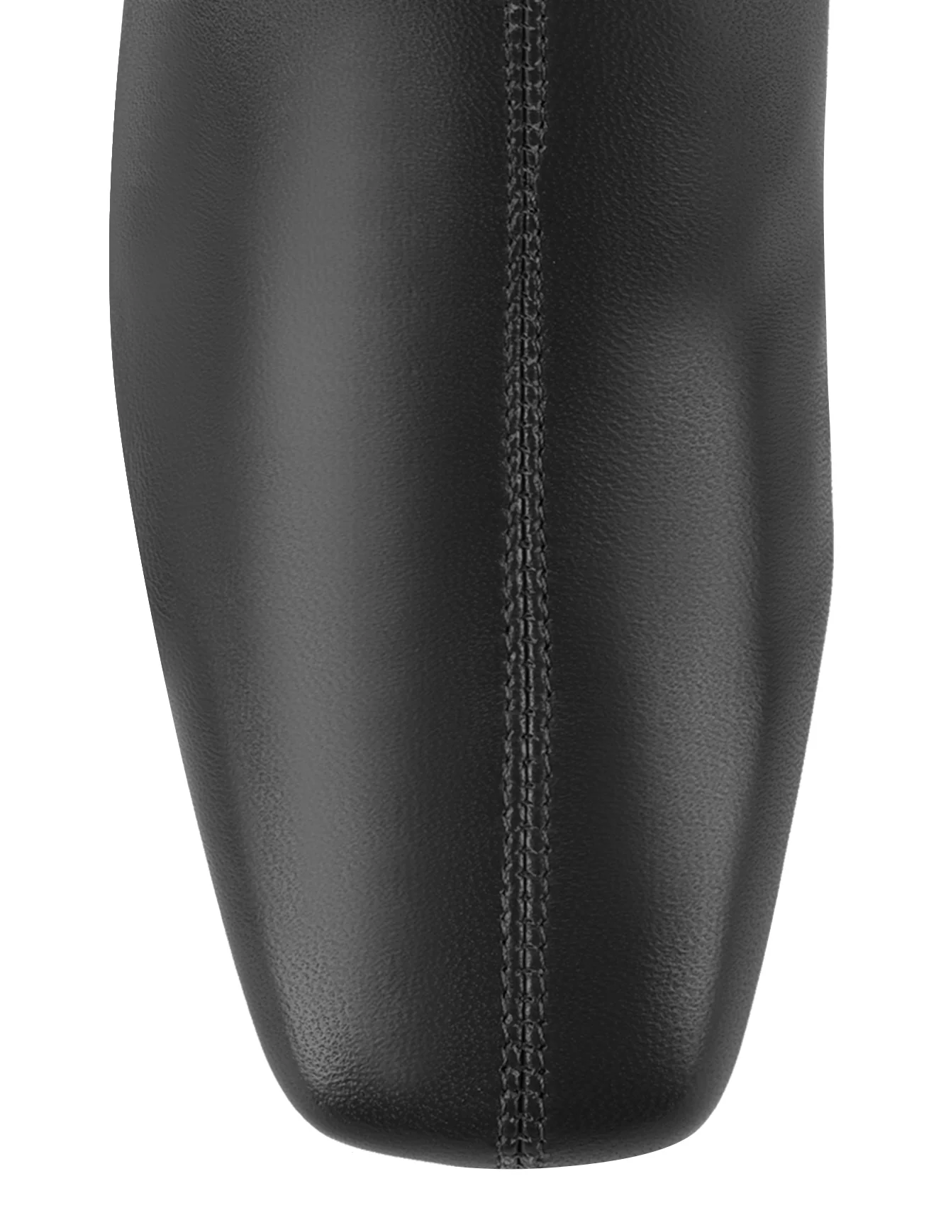 Emily Ankle Boots - Black Stretch Leather - Image 5