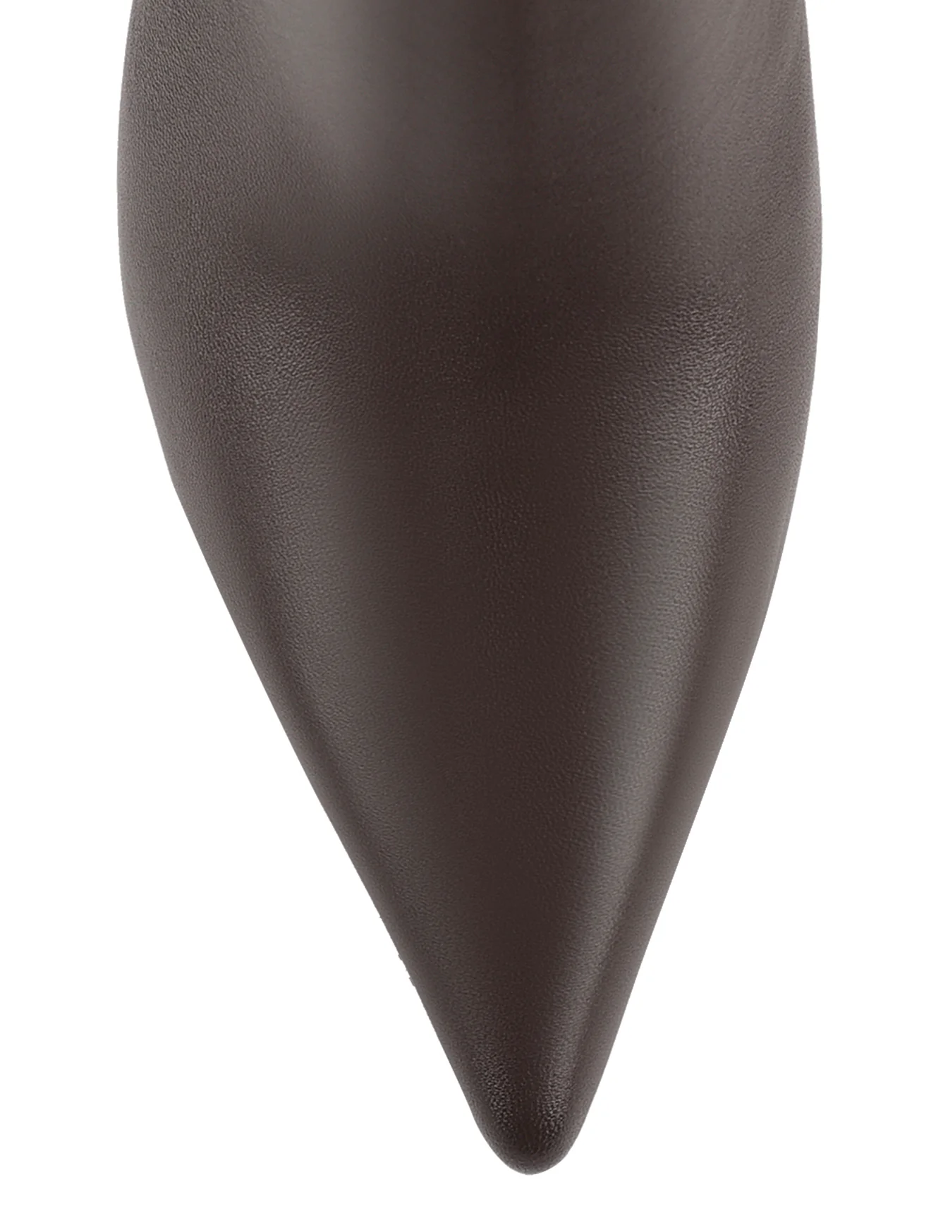 Grace Ankle Boots - Chocolate Brown Leather - Image 5