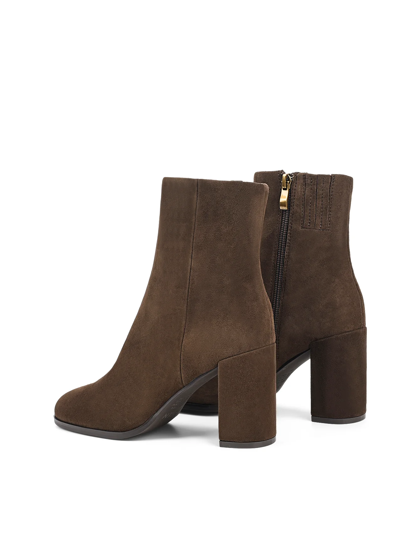 Libby Ankle Boots - Chocolate Brown Suede - Image 4