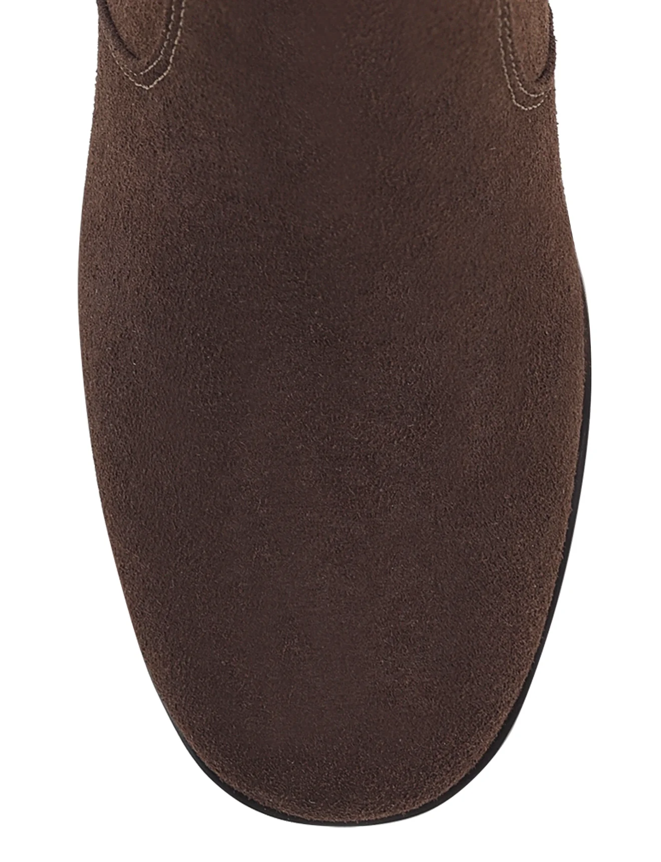 Lily Long Boots - Chocolate Brown Suede - Image 5