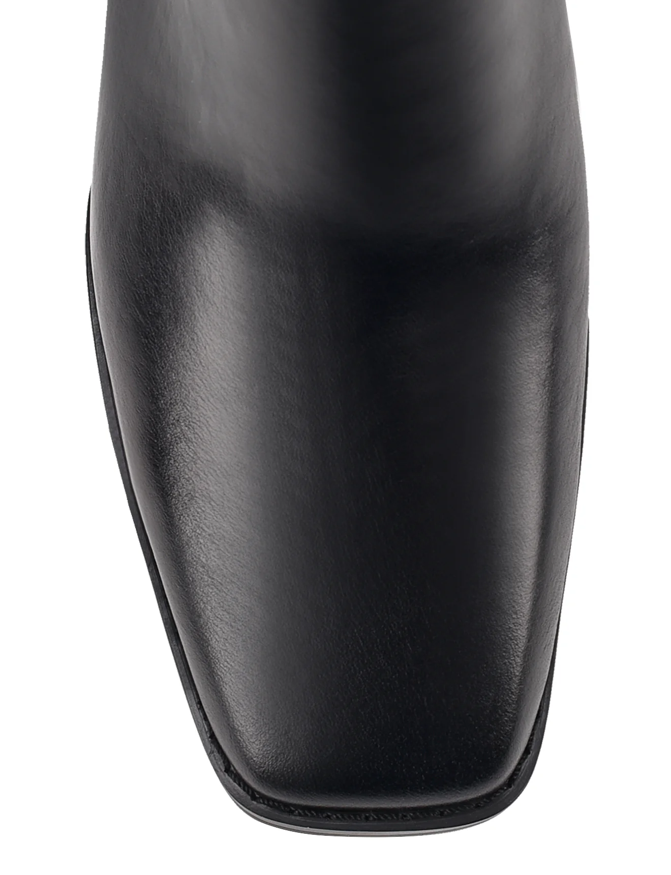 Nova Ankle Boots - Black Vintage Leather - Image 5