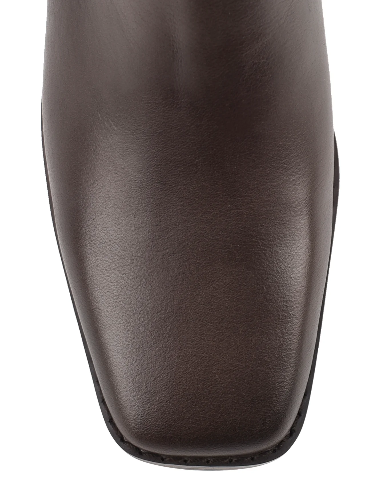 Nova Ankle Boots - Chocolate Brown Vintage Leather - Image 5