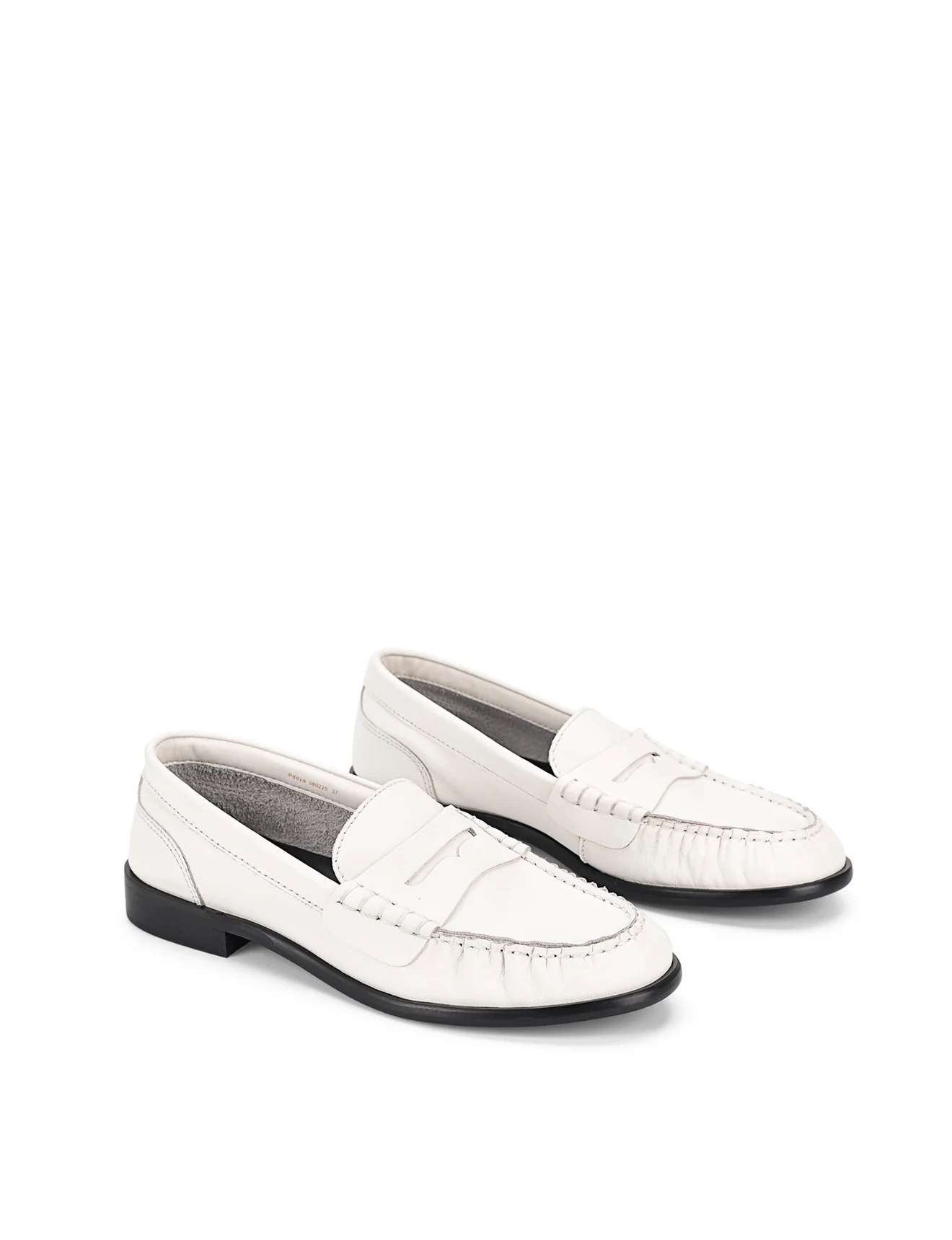 Paddy Loafers - Chalk White Leather - Image 3