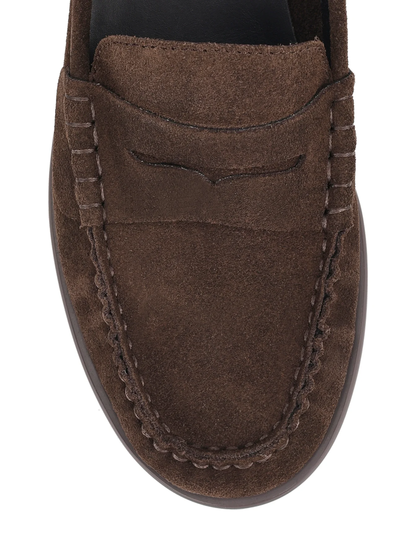Paddy Loafers - Chocolate Brown Suede - Image 5