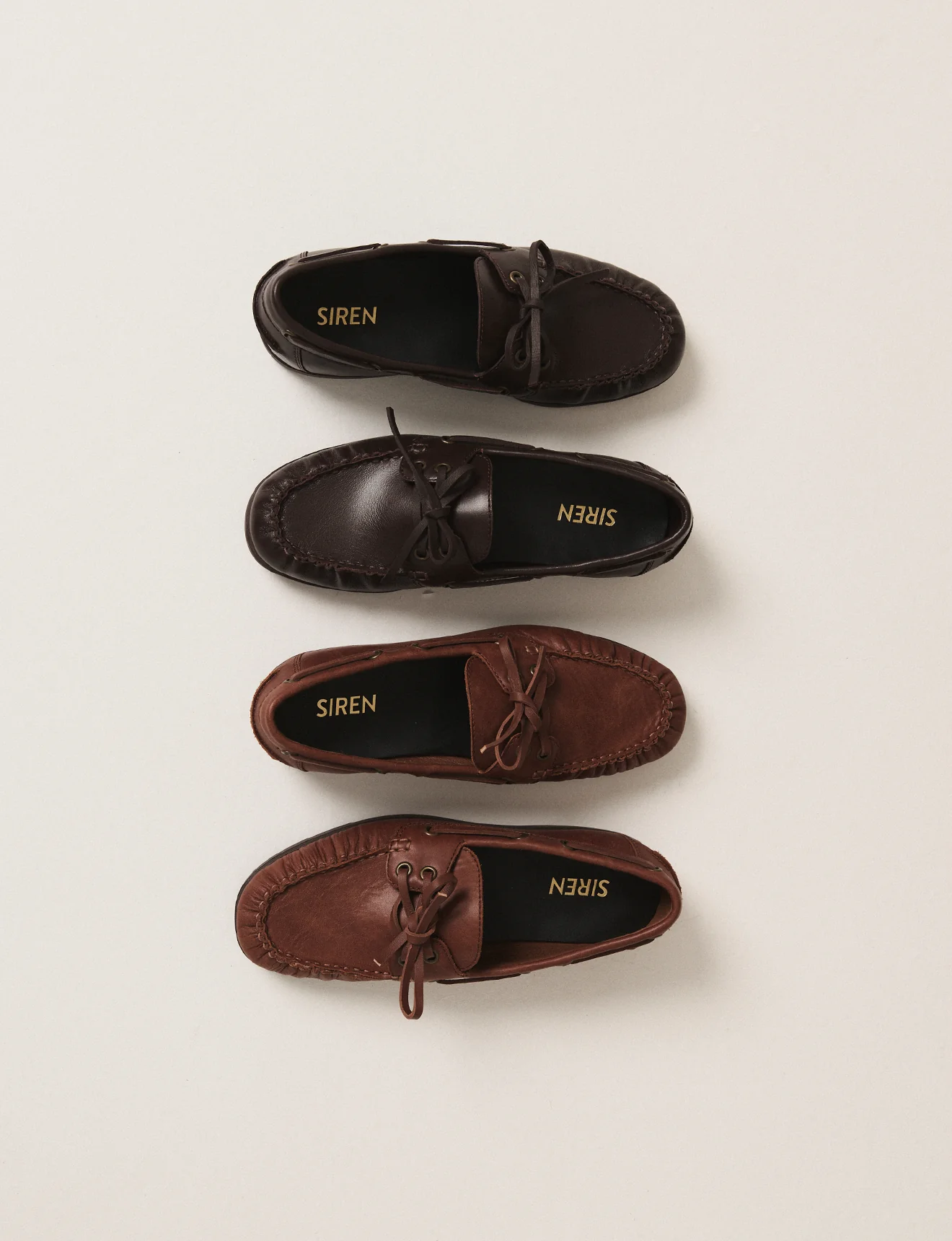Paloma Boat Shoes - Tan Oiled Leather - Image 6
