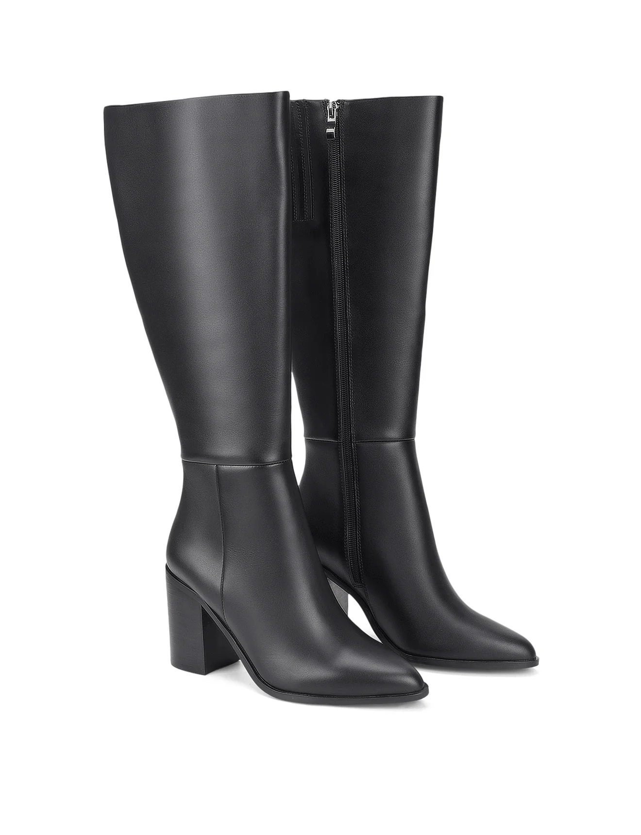 Ridley Long Boots - Black Leather - Image 5