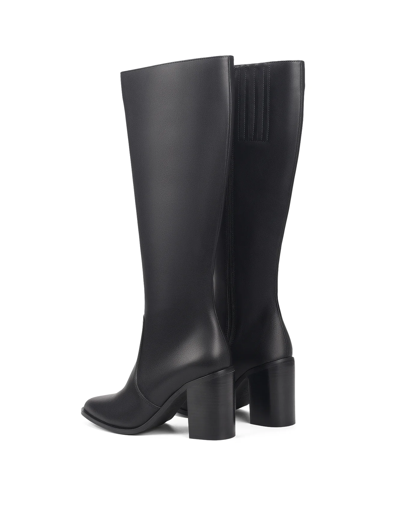 Rizzo Long Boots - Black Leather - Image 4