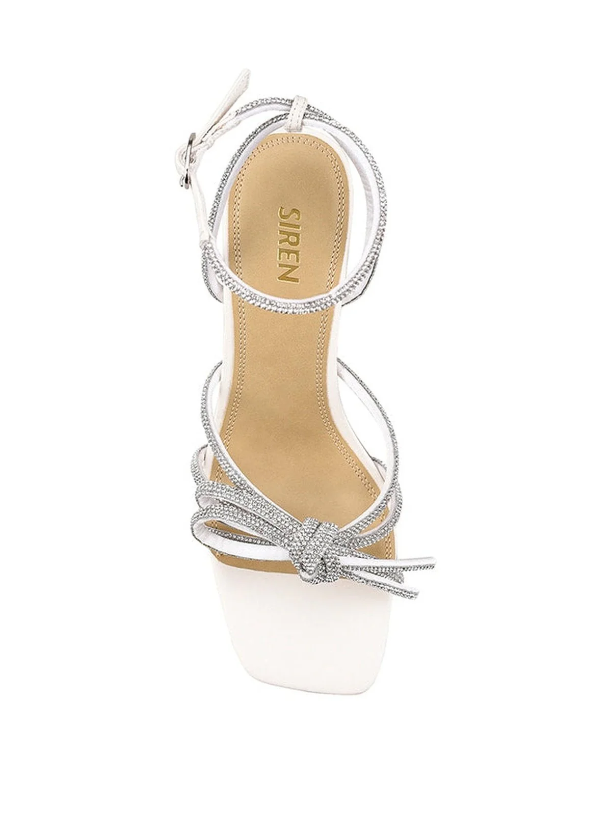 Kammie Heeled Sandals - Chalk Leather - Image 4