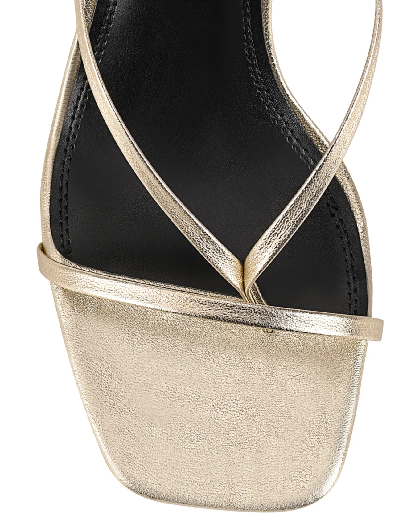 Spice Strappy Sandals - Gold Metallic Leather - Image 4