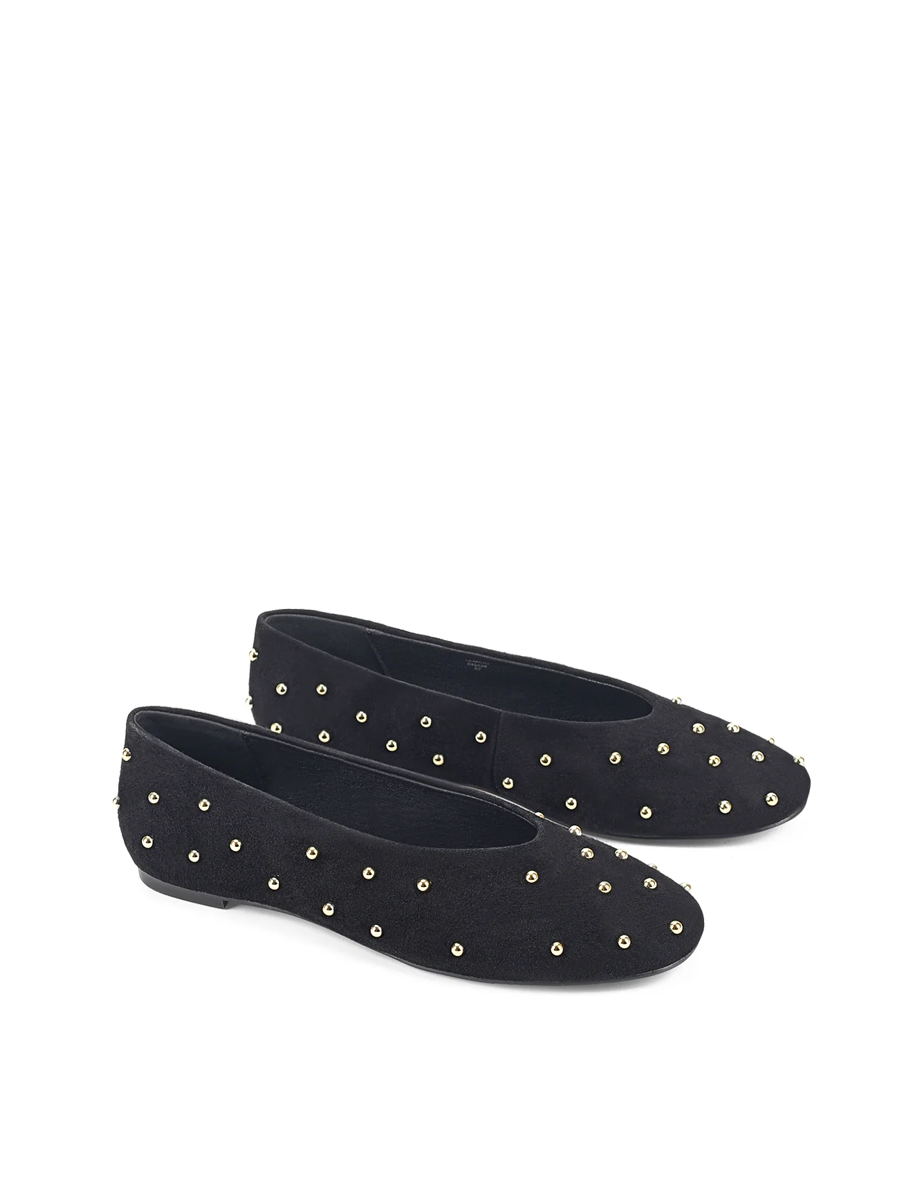 Tamsin Ballet Flats - Black Suede - Image 3