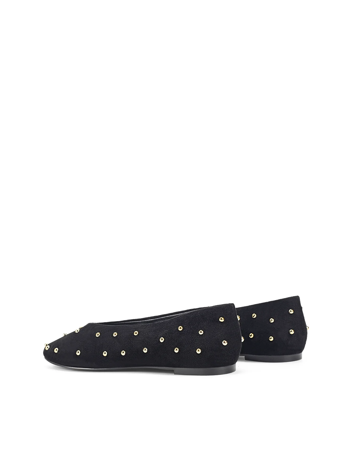 Tamsin Ballet Flats - Black Suede - Image 4