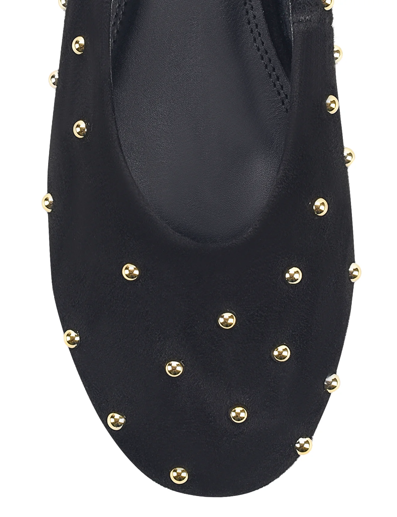 Tamsin Ballet Flats - Black Suede - Image 5