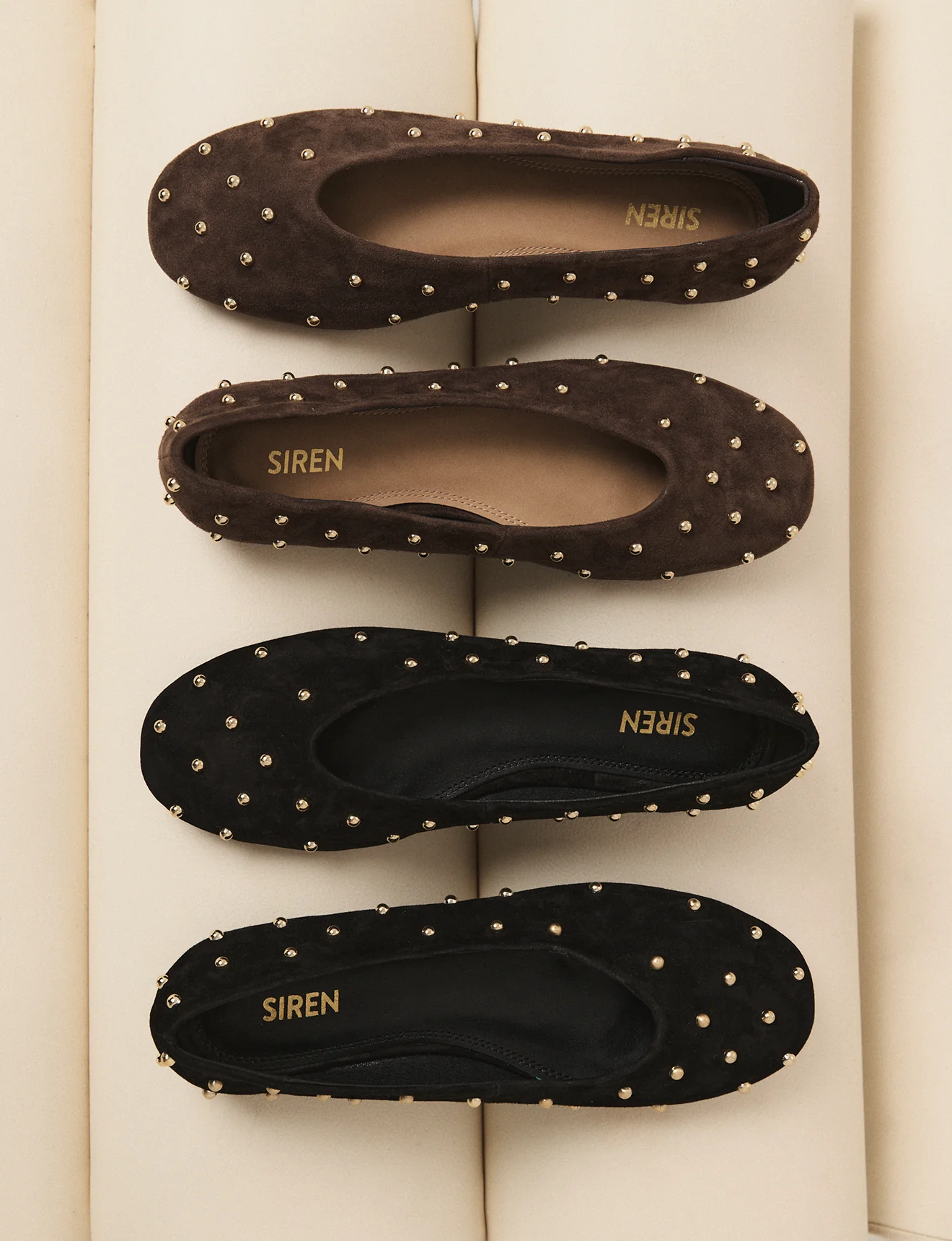 Tamsin Ballet Flats - Black Suede - Image 6