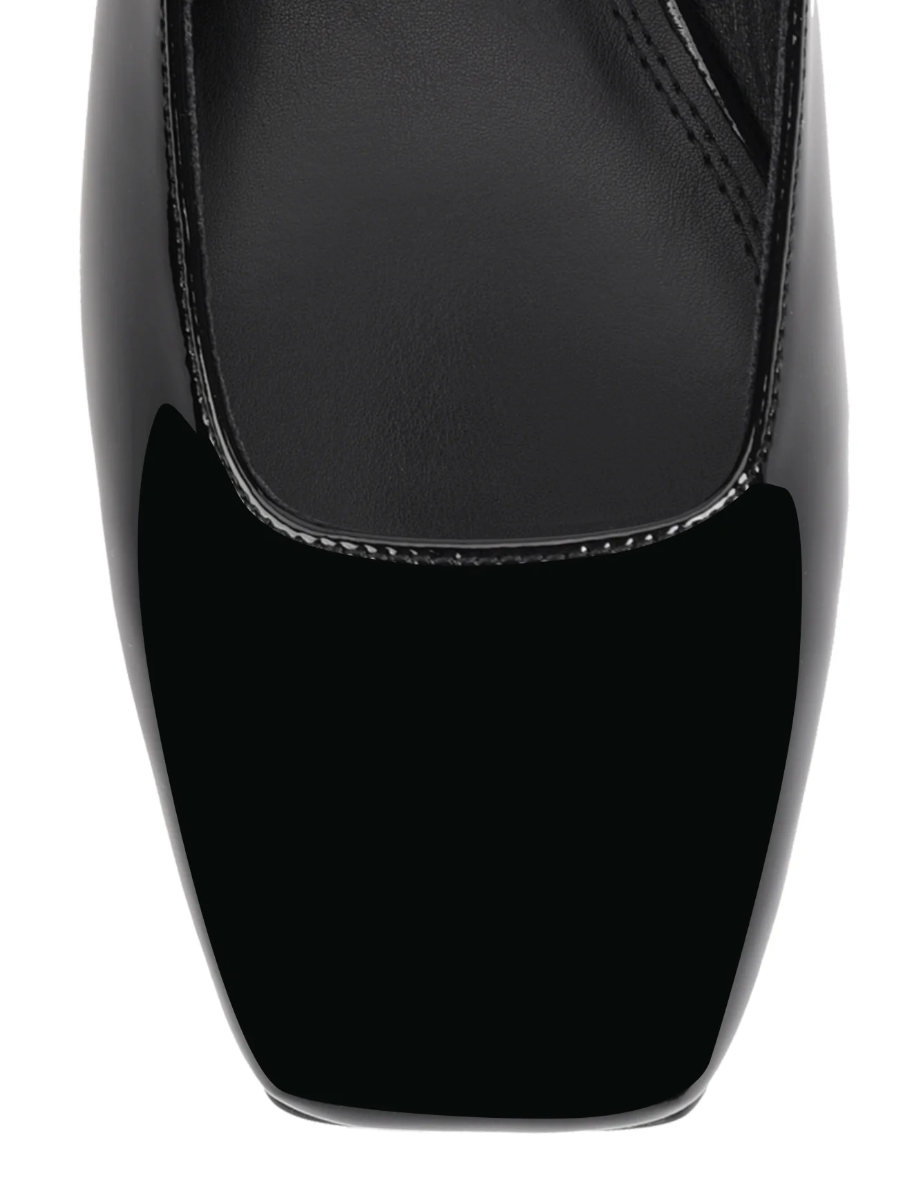 Xanthe Mary Jane Mules - Black Patent Leather - Image 3
