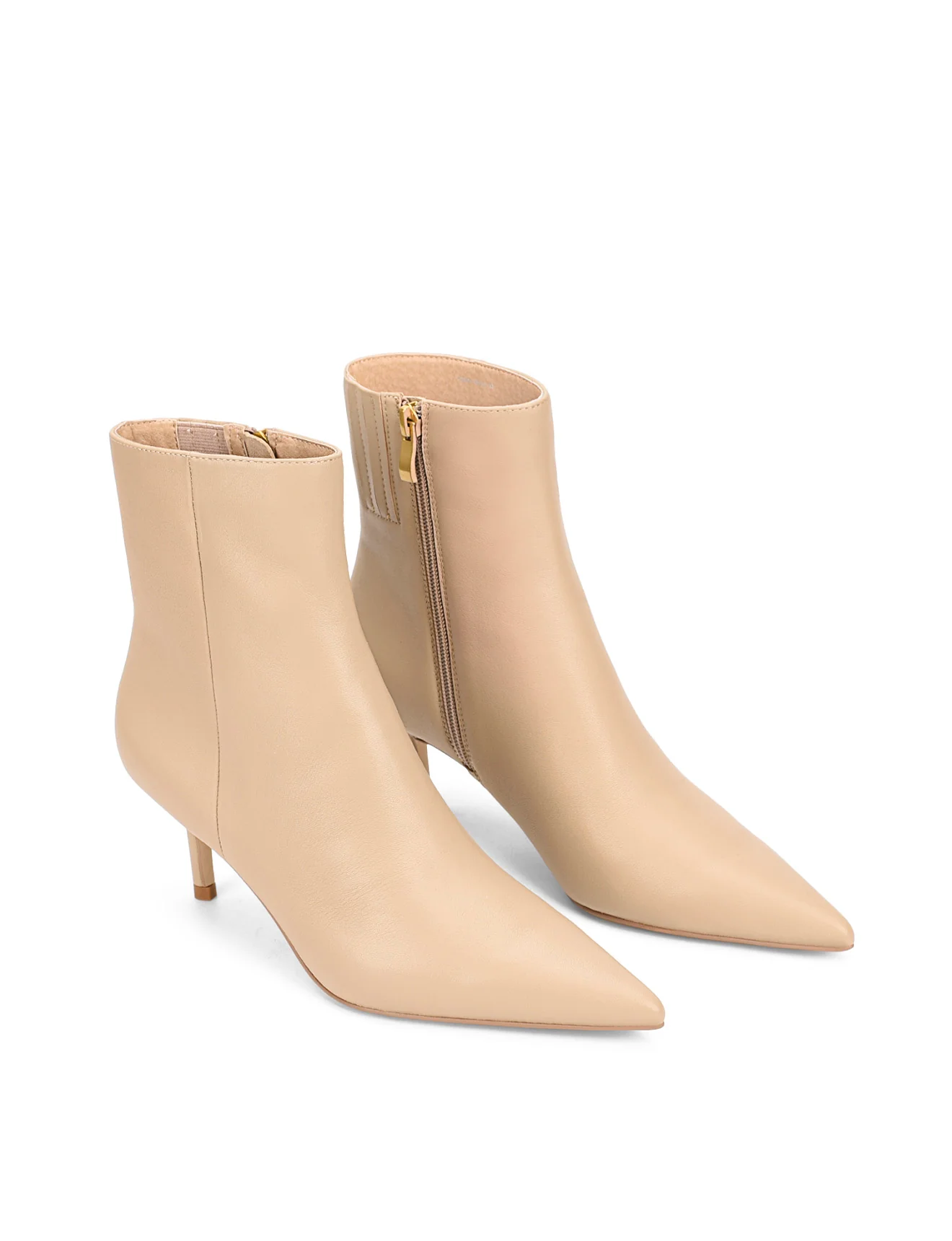 Yosha  Ankle Boots - Nude Leather - Image 3